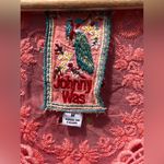 Johnny Was  Quynn  pink embroidered Floral eyelet  Tank Top Photo 7