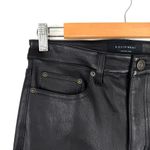Equipment NEW  Sylvanna Leather Pants Black Sz 27 Photo 7