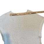 Zara Knit Cozy Knit Short Sleeve Top Sequence Women's Medium Chic Photo 8