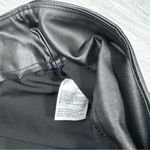 Bar III  Women's 3X Plus Size NWT Black Leather Pull On Pants Leggings Photo 3
