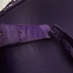 Victoria's Secret Purple Push-Up Bra Womens Size 34C Underwire Padded Lace Photo 9