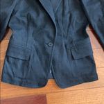 DKNY π | Denim Fitted Blazer Navy Size 2 Photo 3