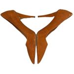 Stella McCartney Vegan Leather Pumps size 37.5 Caramel Photo 3