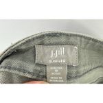 J Jill Jeans 8 Petite Gray Slim Leg Stretch Neutral Capsule Cotton Office Chic Size 8P Photo 2
