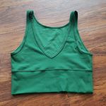 Lululemon  Green Power Pivot Ribbed Tank Top XS Photo 4