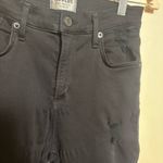 AGOLDE  Women's Jeans Skinny Distressed Stretch Style A003F Black Size 26 Photo 1
