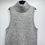 Woolrich  Gray Desert Chill Pullover Sleeveless Turtleneck Tunic Size Large Photo 7