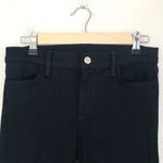 J Brand Super Skinny Low Rise Ankle Jean Skinnies Dark Wash Blue Black Size 25 Photo 4