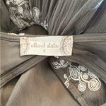 Altar'd State  Green Cream Bishop Sleeve Sundress Photo 12