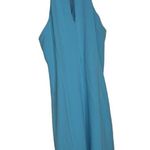 Julia Jordan Blue Twist Neck Midi Sheath Dress Size 14 New Photo 3