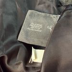 Apt. 9 Vtg black lambskin leather zip blazer jacket hand pockets lined stitch details L Photo 8