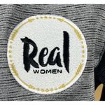 Port Authority Women's Full Zip Jacket Marled Gray Embroidered Size M Medium Photo 3