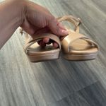 Anne Klein Tan Strap Heeled Sandal size 8.5 Neutral Comfort Heels Photo 3