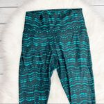 Fabletics  green patterned full length leggings Photo 1