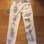 7 For All Mankind 7FAM RARE Lilac/Purple Wash Roxanne Crop Jeans Photo 3