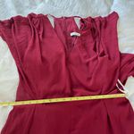 NWT: Halston Elegant Red Jumpsuit Size 12 Photo 5