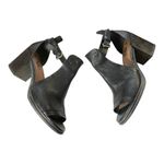 OTBT  Metaphor” Block Heel Sandal. Black. 100% Leather. Size 9M Photo 11
