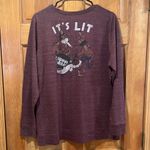 The North Face  women’s It’s Lit long sleeve tee shirt size xlarge . Photo 4