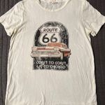 Altar'd State Altar’d State Vintage Car White T-Shirt Size Small Photo 0