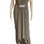 Spy Zone Exchange High Low Dress With Rhinestone Waist Green Photo 0