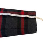 Le Suit Women's Red Gray Plaid Wool Blend Blazer Size 12 Holiday Career Party Photo 8