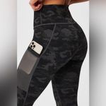 Fabletics ‎ Powerhold High Waisted Camo Full Length Leggings | Medium Photo 2