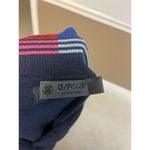 G/fore Fine Knit Dress Women L Navy Blue 100% Wool Super Soft Pkts Accent Stripe Size L Photo 9