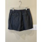 Club Monaco Riya Faux Leather Shorts Baggy Pantaloon Size 6 Athleisure Comfort Photo 8