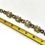 Ann Taylor  Gold Tone Crystal Bracelet Photo 7