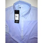 Adidas NWT $60 New Golf Polo Puremotion L Womens Purple Tennis Casual Large Top Photo 6