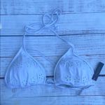 Victoria's Secret  White Embroidered Bikini Top Photo 0