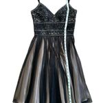 Sue Wong Nocturne Black Cocktail Dress Womens Size 6 Photo 7