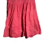 Free People  Coral Embroidered Mock Neck Sleeveless Tunic Top XS Photo 2