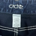 Cache  Women's Deep Indigo vintage lowrise Skinny Jeans Photo 2
