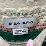 Urban Revivo White Boho Crochet Dress size 4 Photo 2