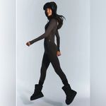 FREE PEOPLE Movement Good Karma Corset Long Sleeve Onesie Photo 1