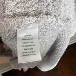 Barefoot Dreams - CozyChic Heathered Adult Robe Grey White Comfort Bath Shower Photo 5