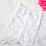 🔃White Bodycon Mini Skirt Photo 2