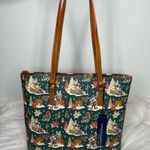Dooney & Bourke NEW Disney Parks  2022 Mickey & Minnie🎄Christmas Tote Photo 4