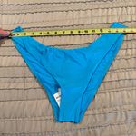 l*space L* Rocky Classic Bikini Bottom Satin Shine Cyan Blue Extra Large XL SHRCC24 Photo 6