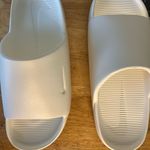 Nike  white Slide Sandals Photo 1