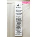 Alo Yoga Alo Night Out Cargo Skirt Ivory Cream Zip High-Waist Waisted Utility Zipper Edgy Photo 9