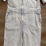 Faherty NWT  Size Medium Blythe Jumpsuit Light Indigo Wash Style WBS2213 Photo 13