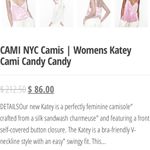 Cami NYC 100% silk candy tank top Photo 7