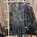 Gypsies Junkies Black Lace Long Sleeves Sheer Dress M Size M Photo 10