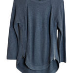INC International Concepts Blue Sweater with Zipper Details Size undefined Photo 0