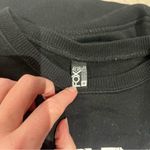 Fox Black Sweatshirt with White Accents Size M Photo 3