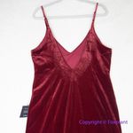 New! Lulus Red Velvet VNeck Sleeveless‎ Maxi Dress, XL Photo 9