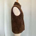 Orvis  fleece Aztec detail zip up pocketed vest size Medium Photo 2
