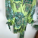 Elliatt  NWT Productions Mini Dress in Green Multi Size Small Photo 6